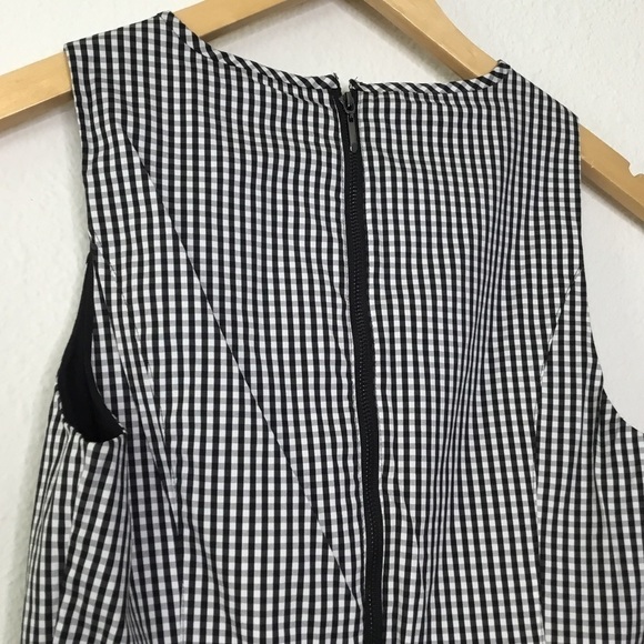 NWT White House Black Market Deliah Gingham Bodice Tank Top - Picture 6 of 8